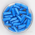 Size 0 light blue capsules shell